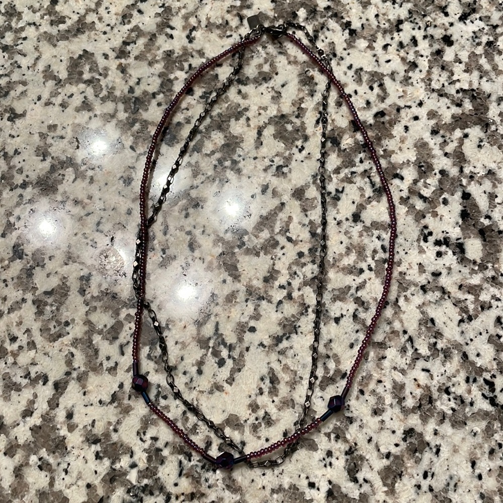 Dainty double layered necklace